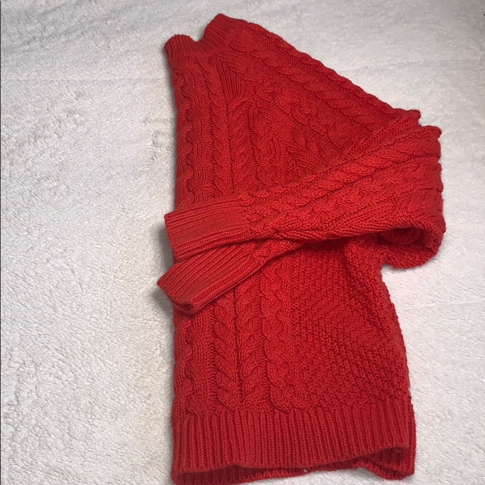 Orange aerie sweater